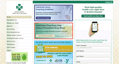 Desktop Screenshot of greenehealthnetwork.com